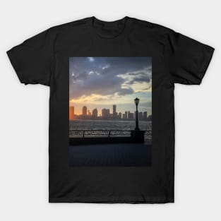 Sunset, Battery Park, Manhattan, NYC T-Shirt